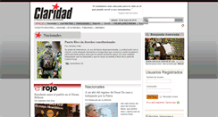 Desktop Screenshot of claridadpuertorico.com